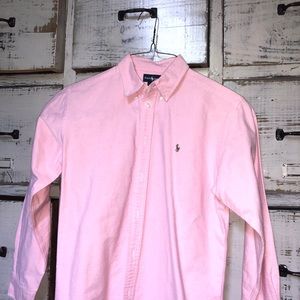 Pink Polo button down